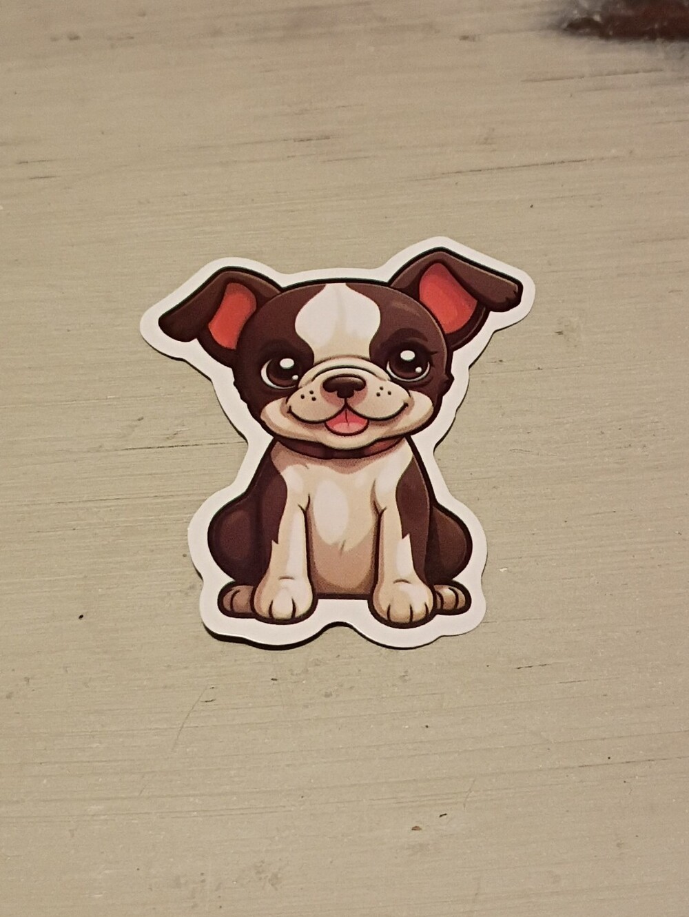 10/$10 Stickers Decal - Boston Terrier Puppy Kawaii Animal Sticker - New